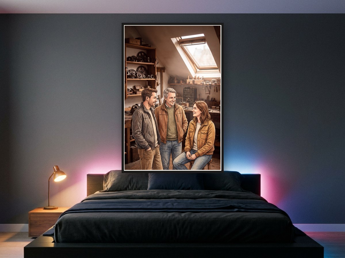 Attic workshop · Your People Poster