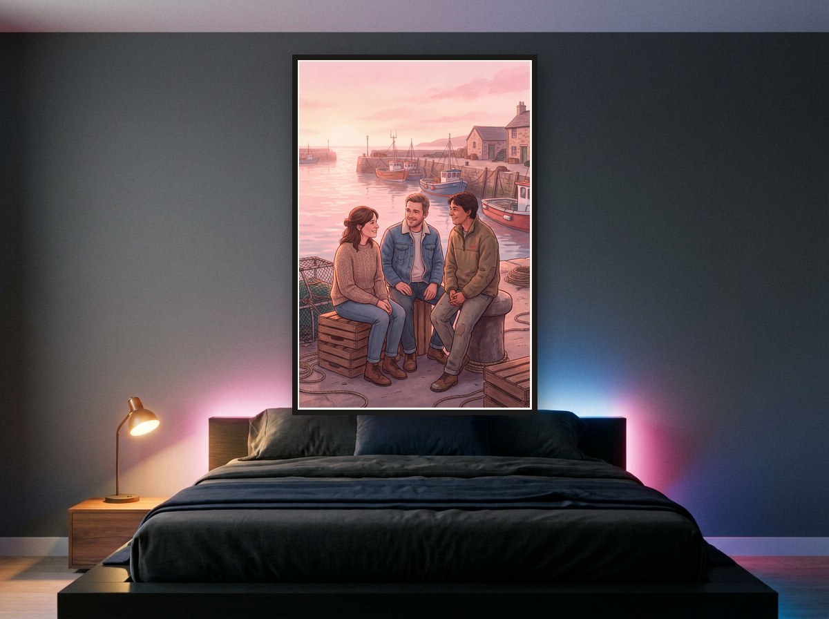 Harbor dawn · Your People Poster