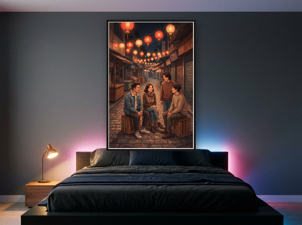 Night market · Your People Poster