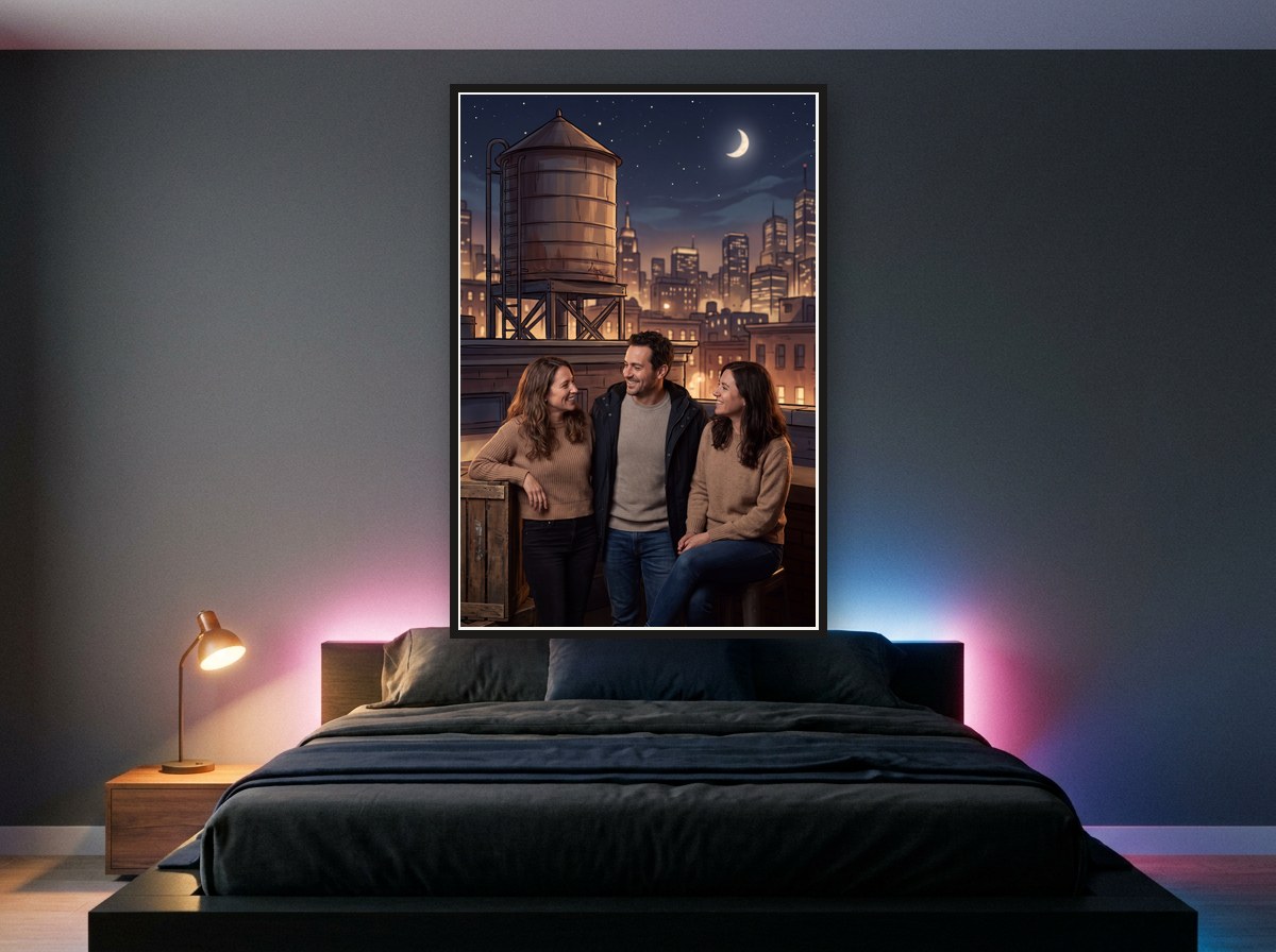 Night roof · Your People Poster
