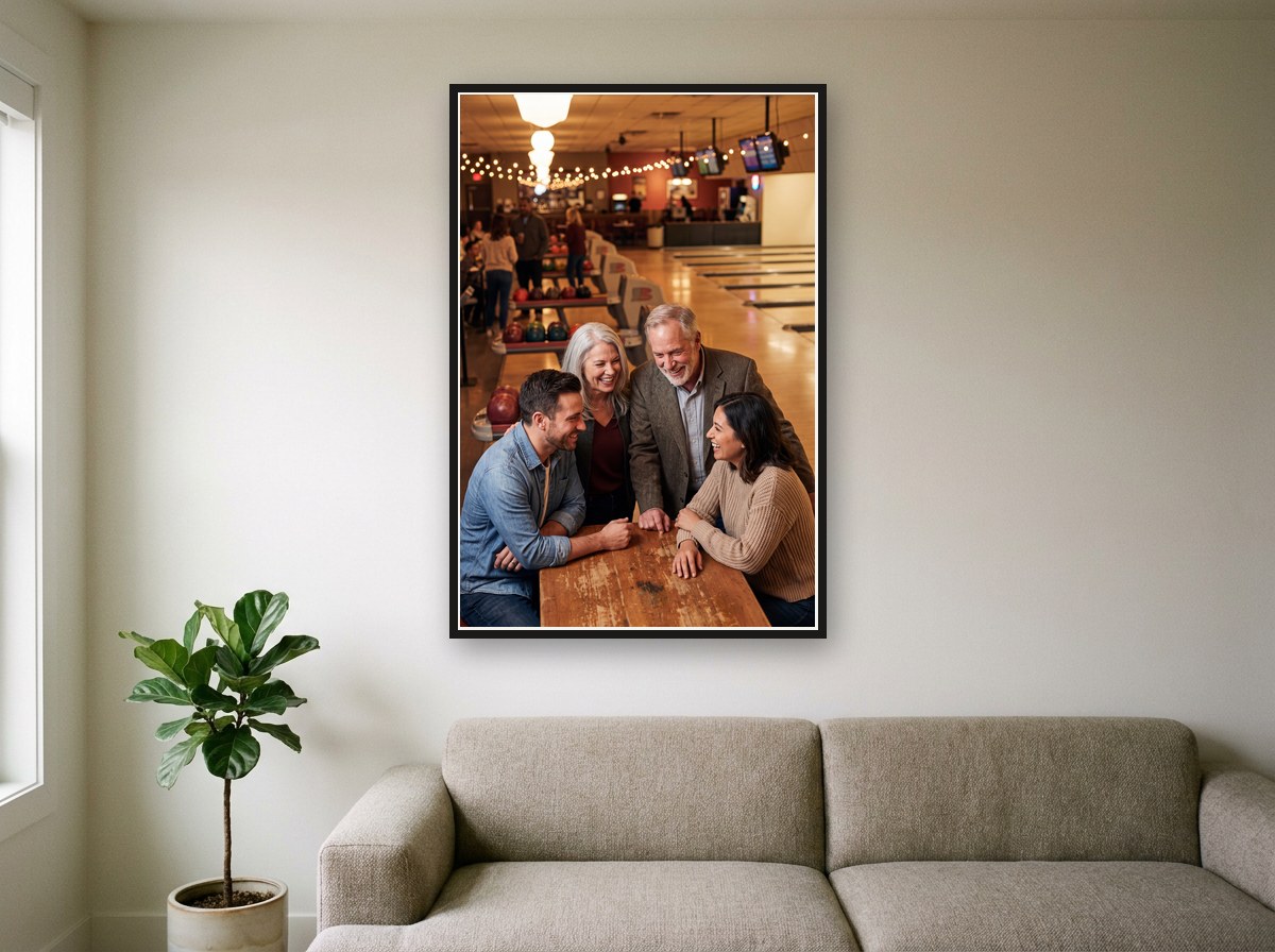 Bowling alley · Your People Poster