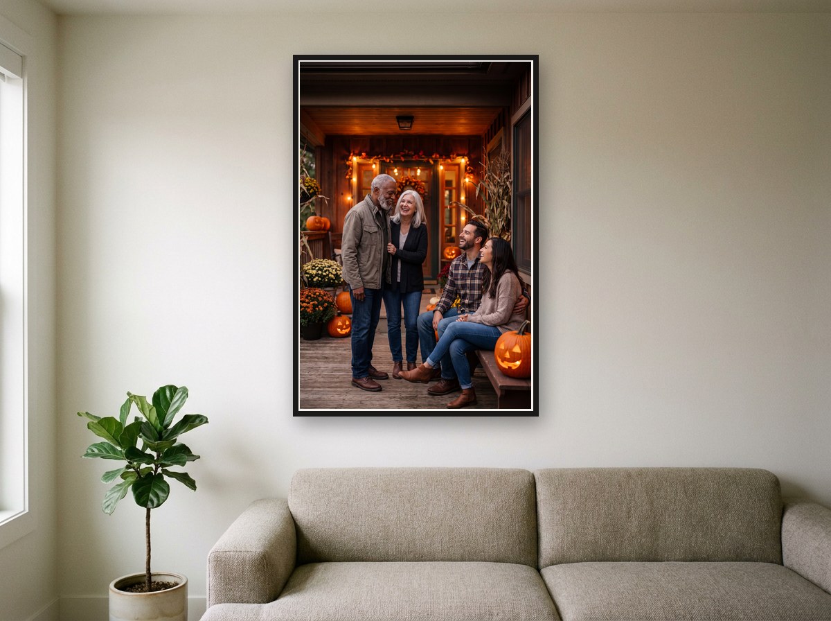 Halloween porch · Your People Poster