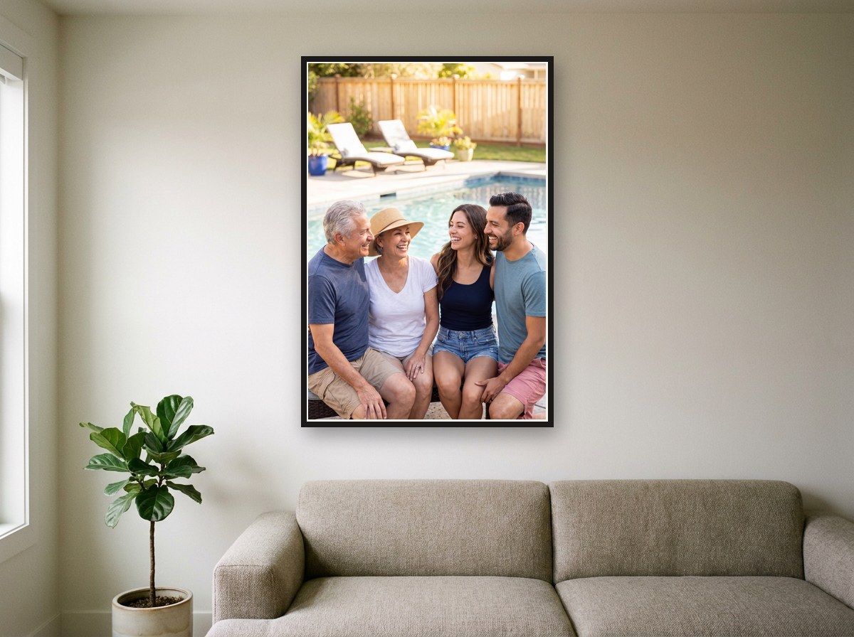 Pool afternoon · Your People Poster