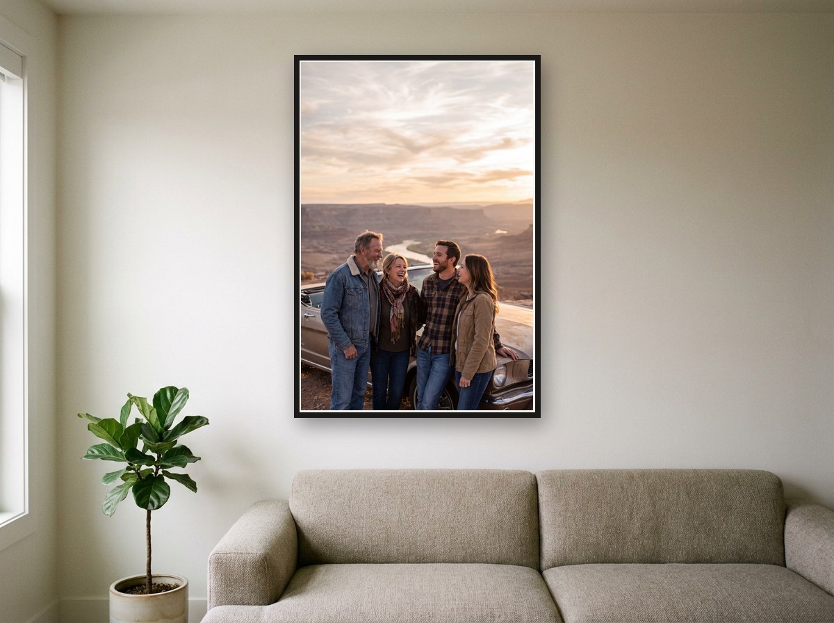 Road trip overlook · Your People Poster