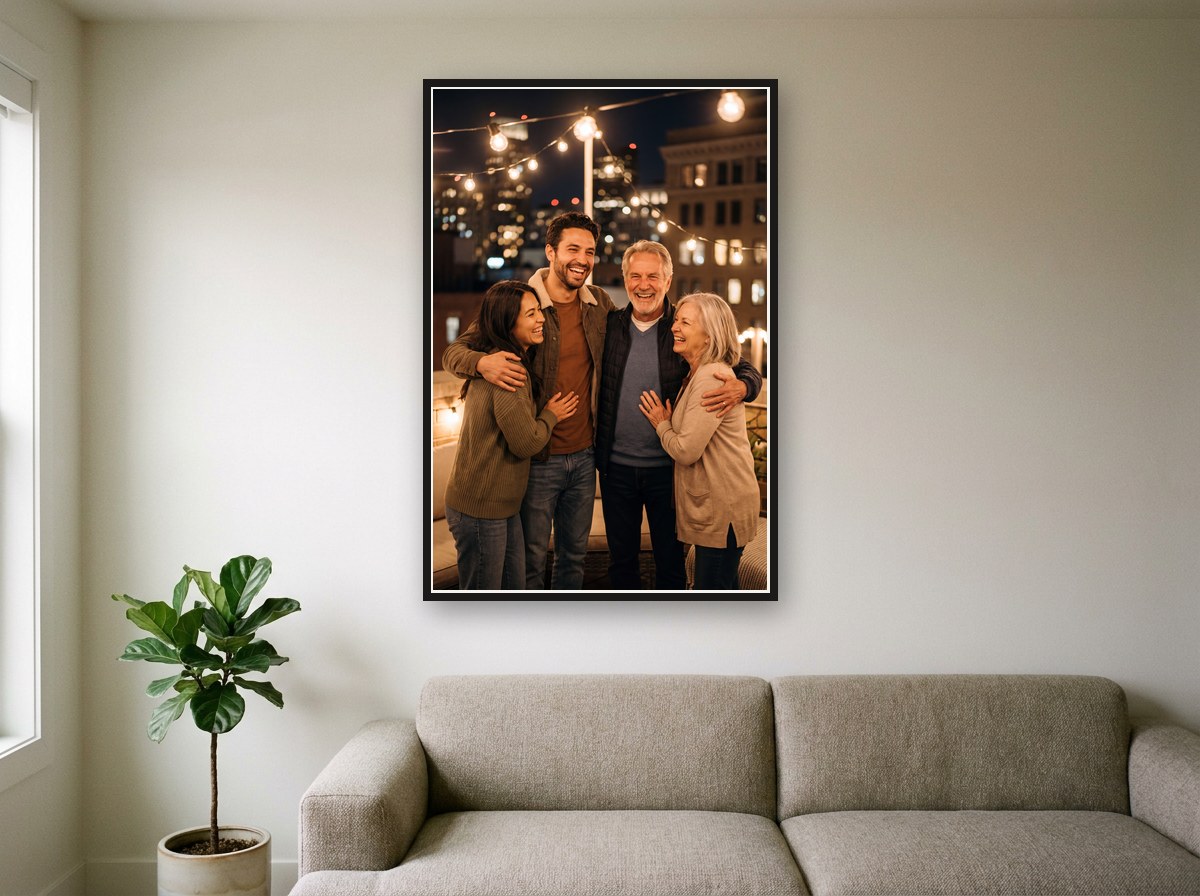 Rooftop party · Your People Poster