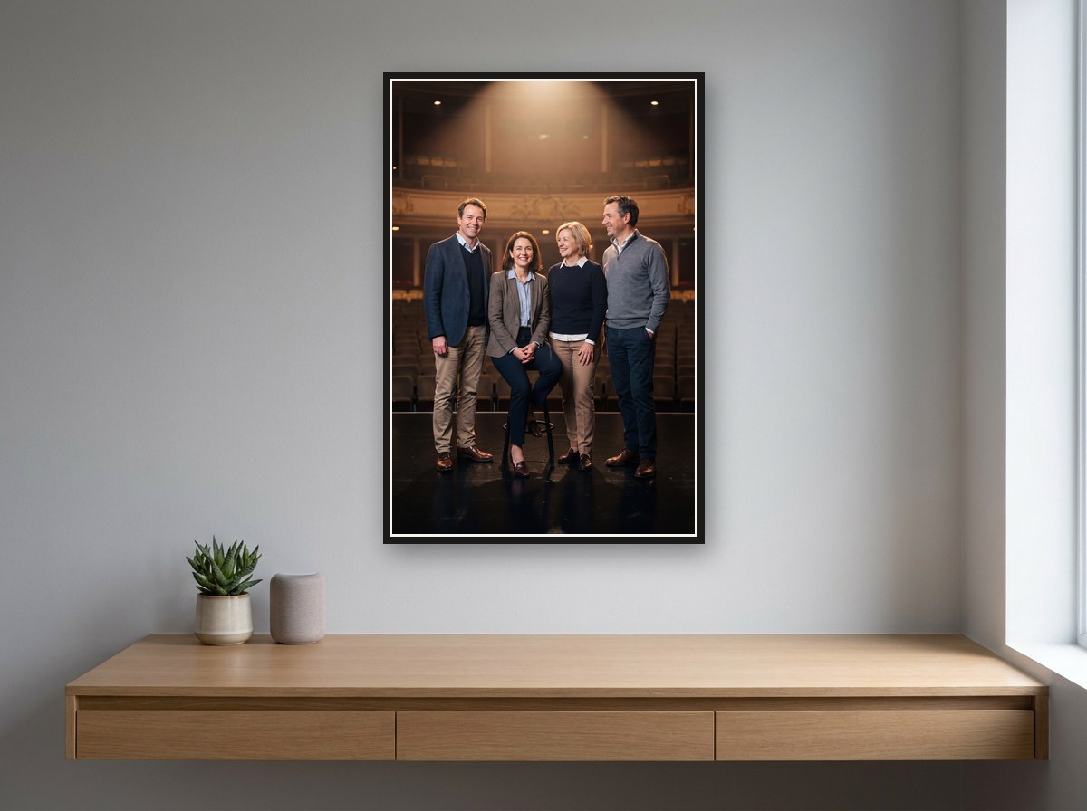Black stage · Your People Poster