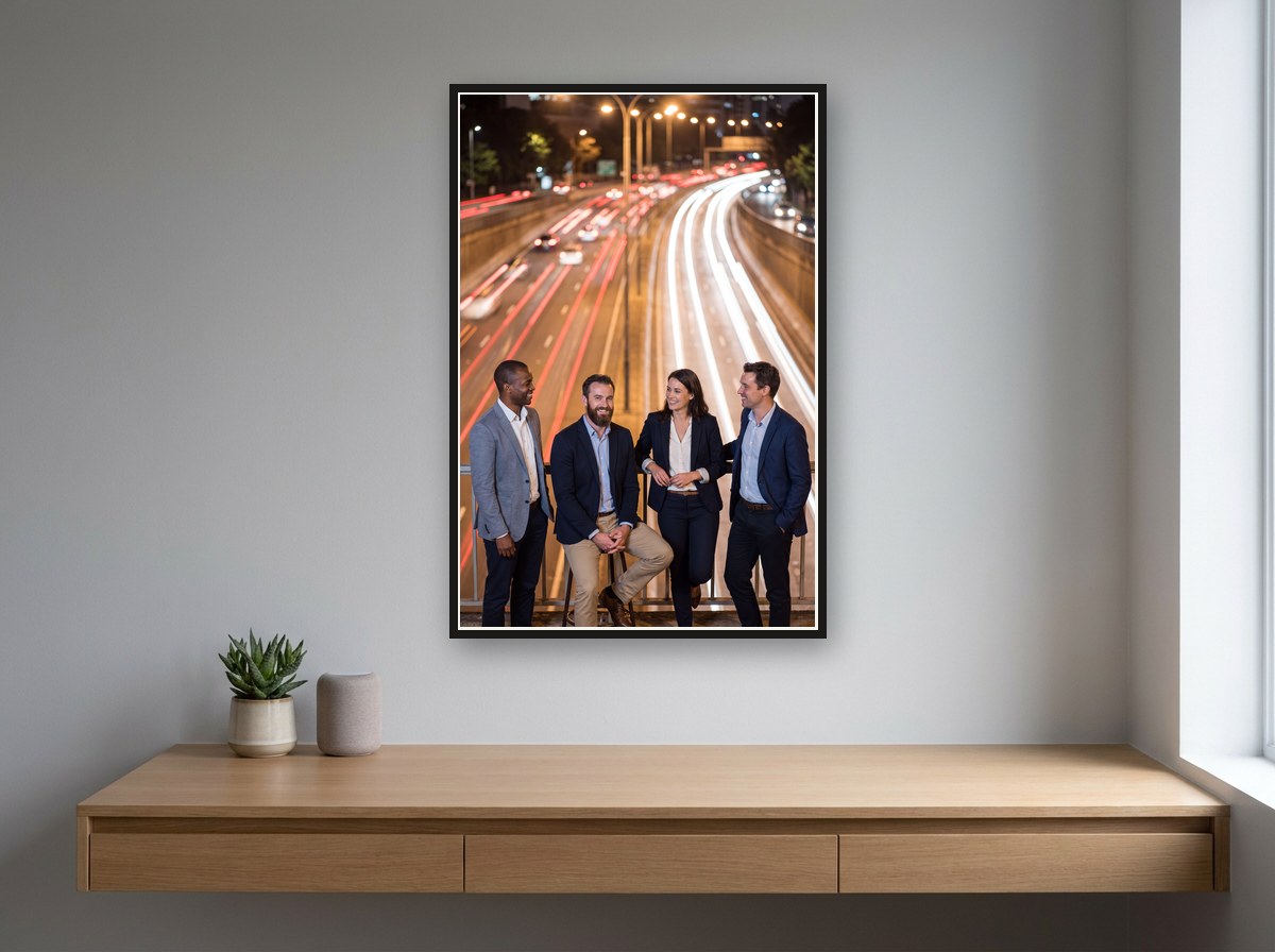 Night highway · Your People Poster