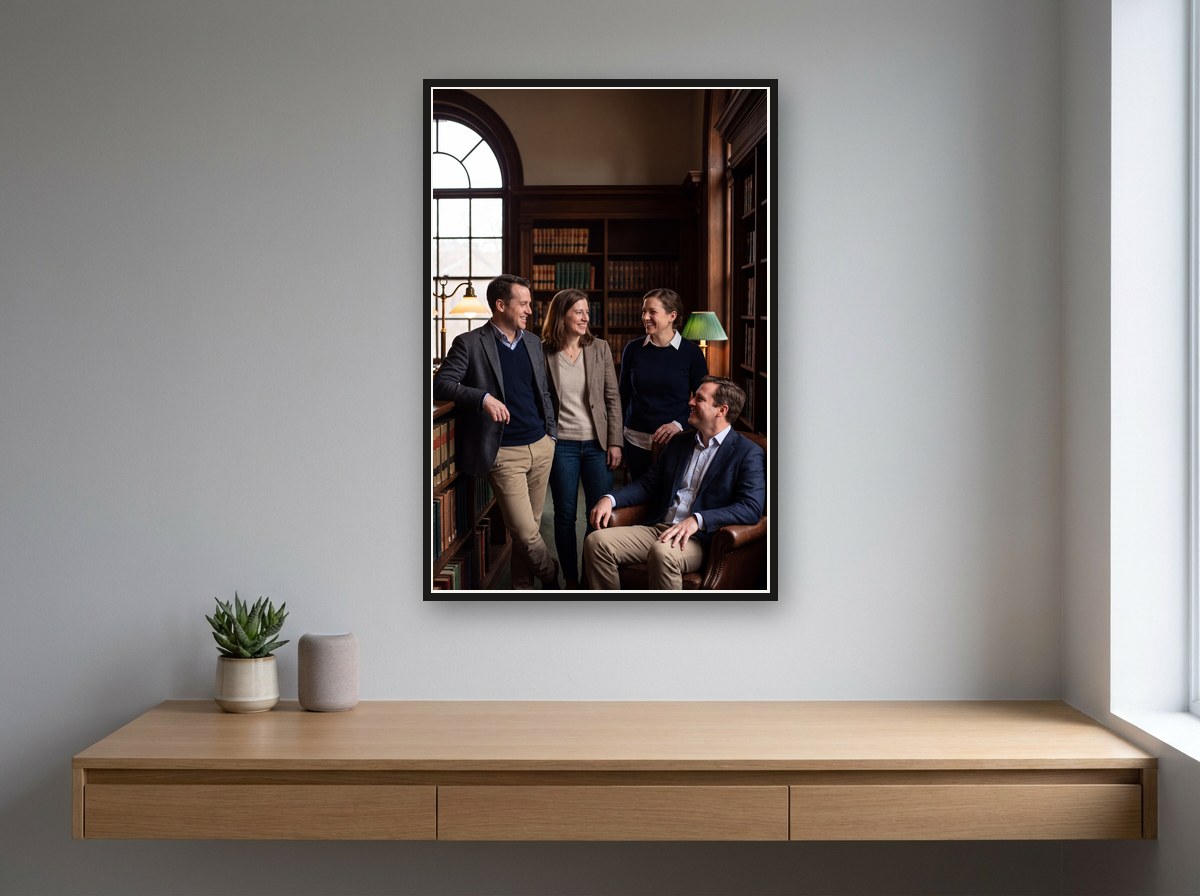 Dark library · Your People Poster