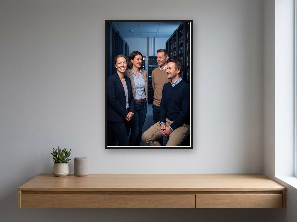 Server aisle · Your People Poster