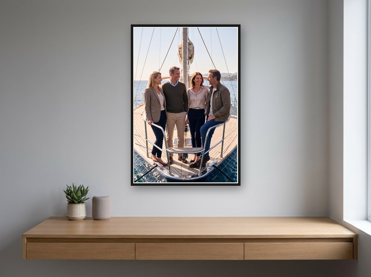 Yacht deck · Your People Poster