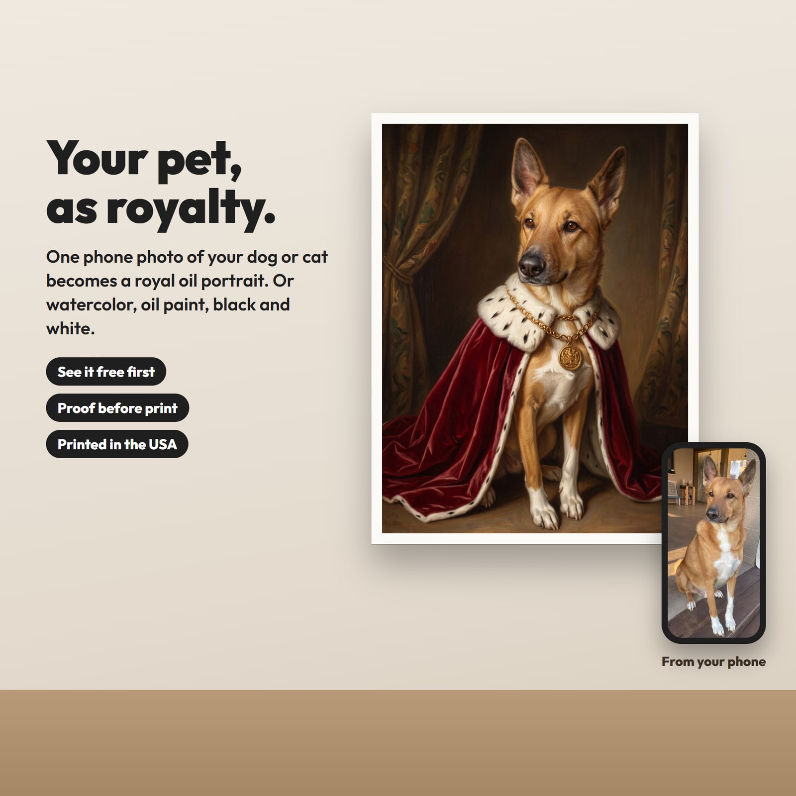 Your Pet · As a Poster